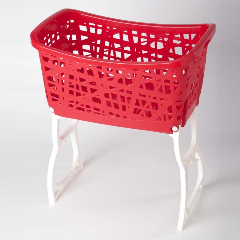 STAND UP LAUNDRY BASKET WITH LEGS