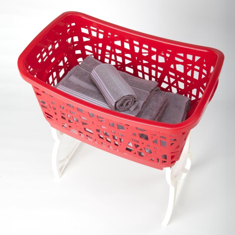 STAND UP LAUNDRY BASKET WITH LEGS