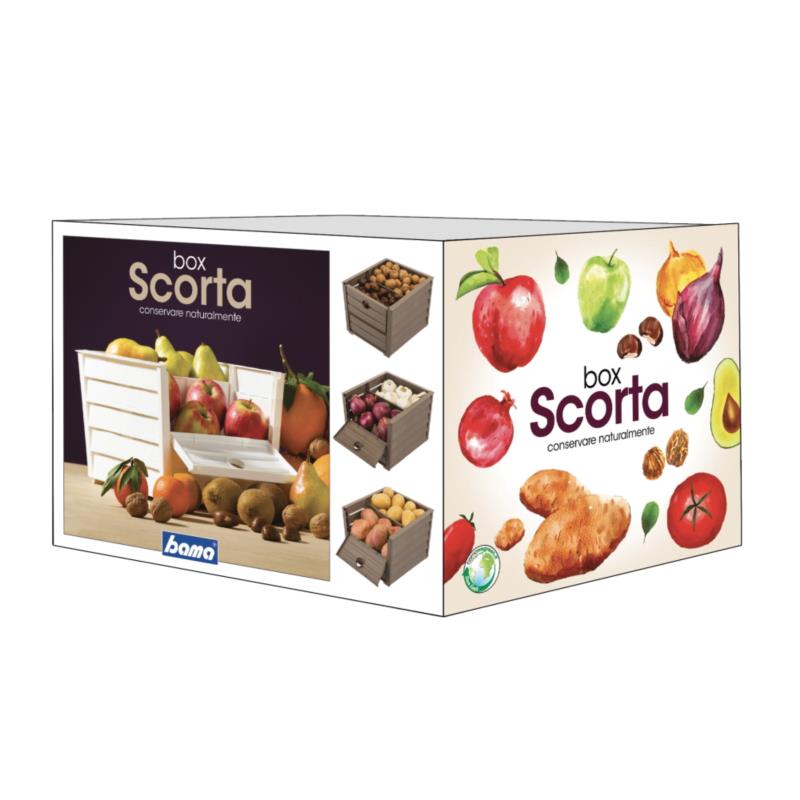 CONTENITORE PER ALIMENTI LT.9, PORTA PATATE, ORTAGGI, VERDURE - SCORTA BOX