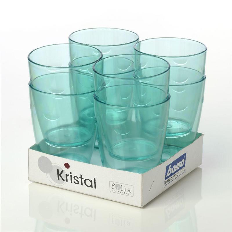 KRISTAL GLASS SET 8X280CC