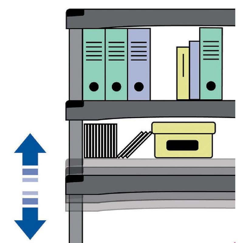 FUTURO ADJUSTABLE SHELVES