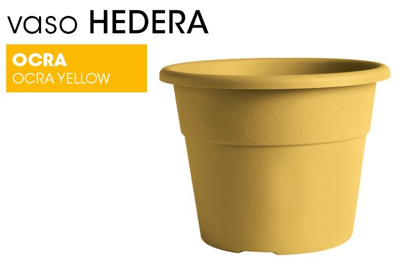 HEDERA POT OCRA YELLOW