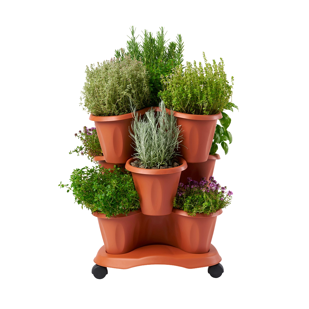 vaso impilabile trifoglio