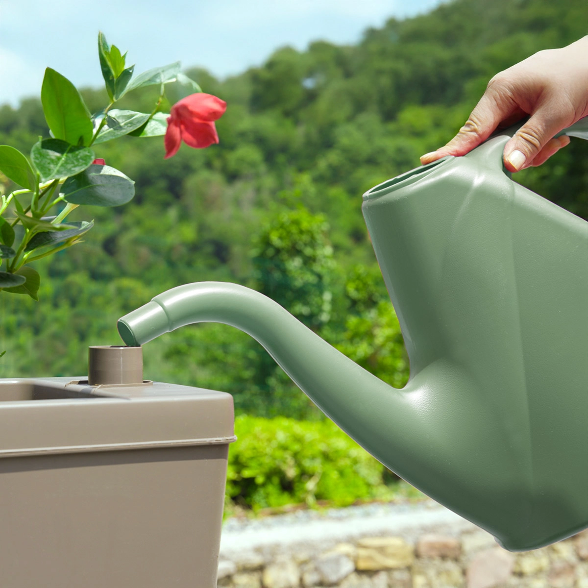 Bradas KTK05 Annaffiatoio Da Giardino 5 Litri - Pratico E Resistente