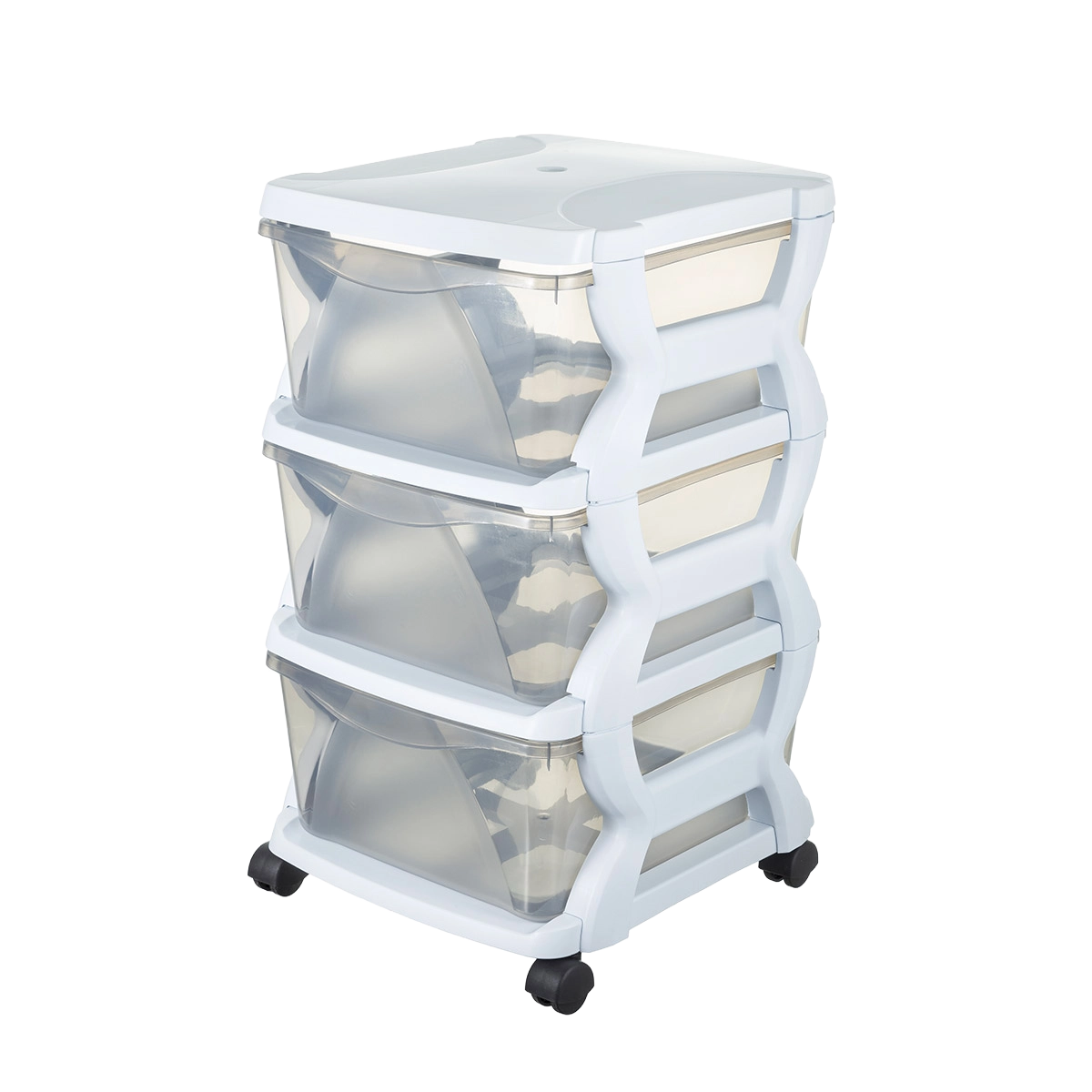 cassettiera di plastica insieme