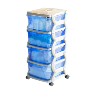 cassettiera in plastica insieme