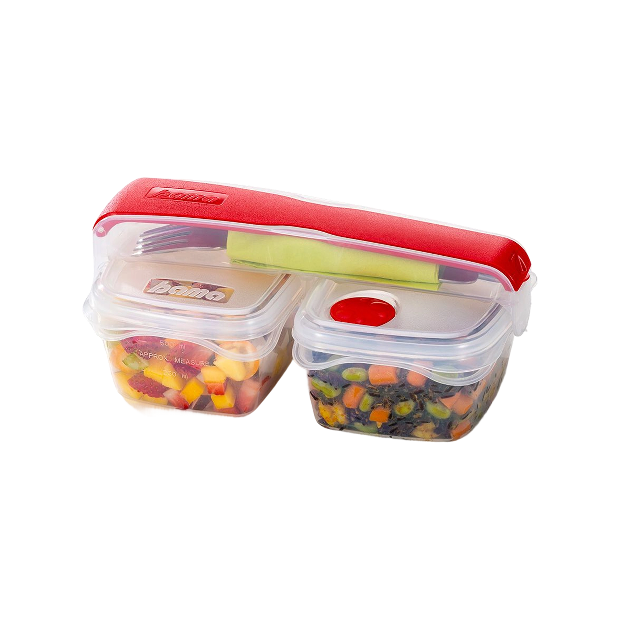 contenitori per alimenti con portaposate Break