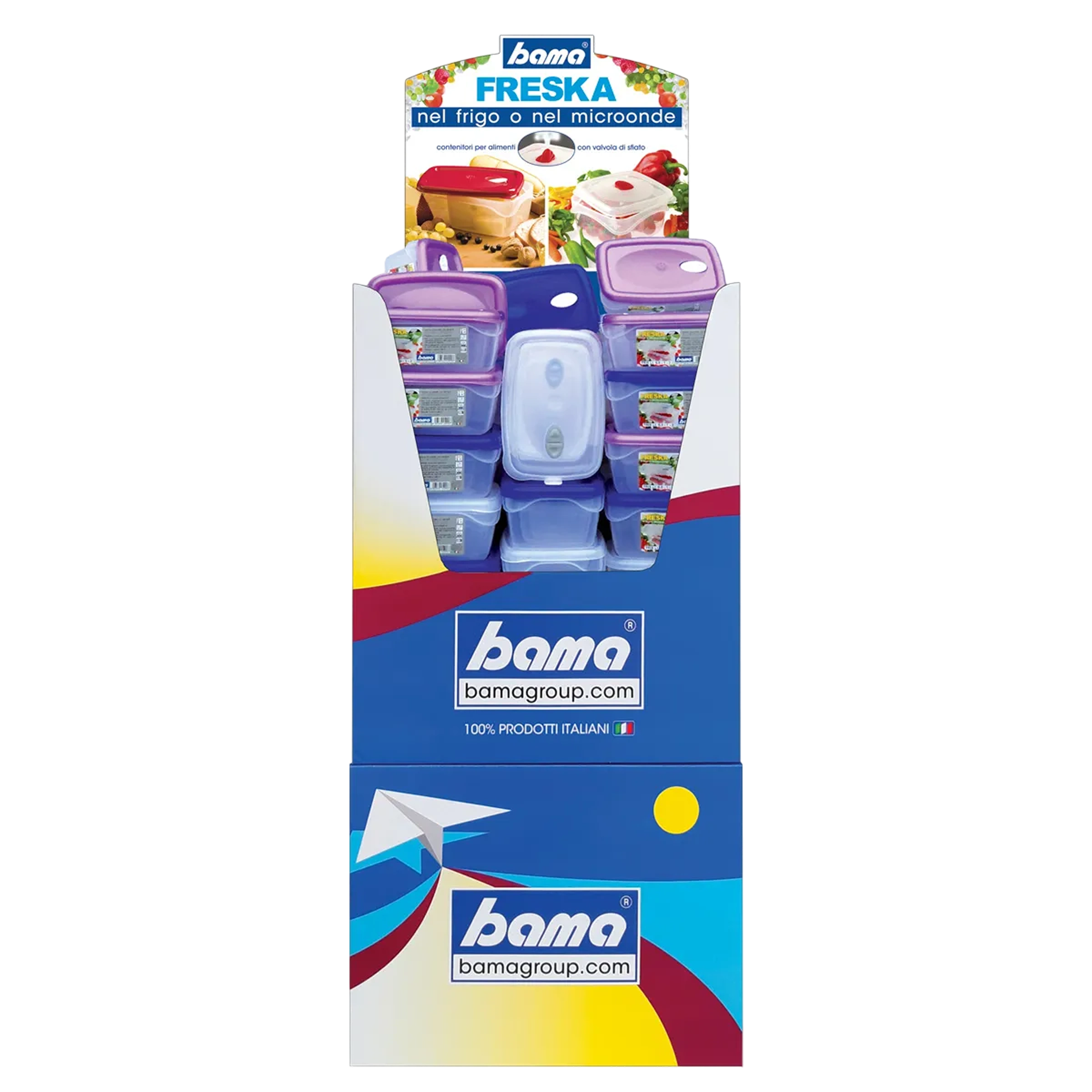 espositore contenitori alimentari freska