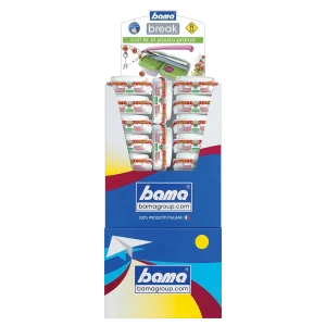 espositore contenitori per alimenti con portaposate