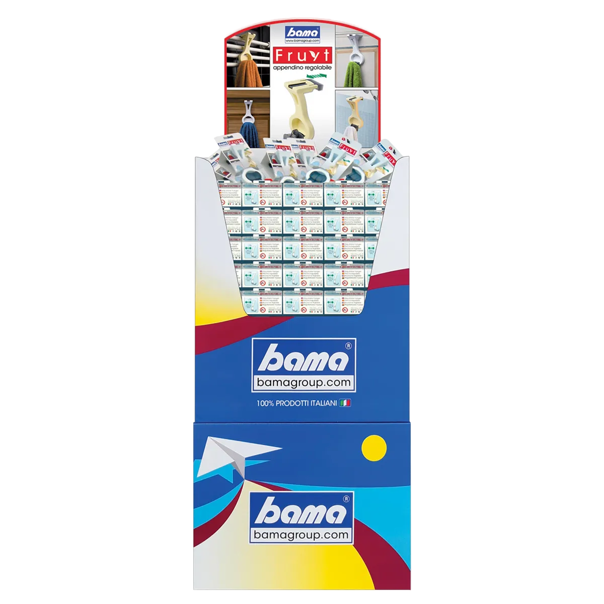 espositore gancio appendiabiti regolabile Fruyt