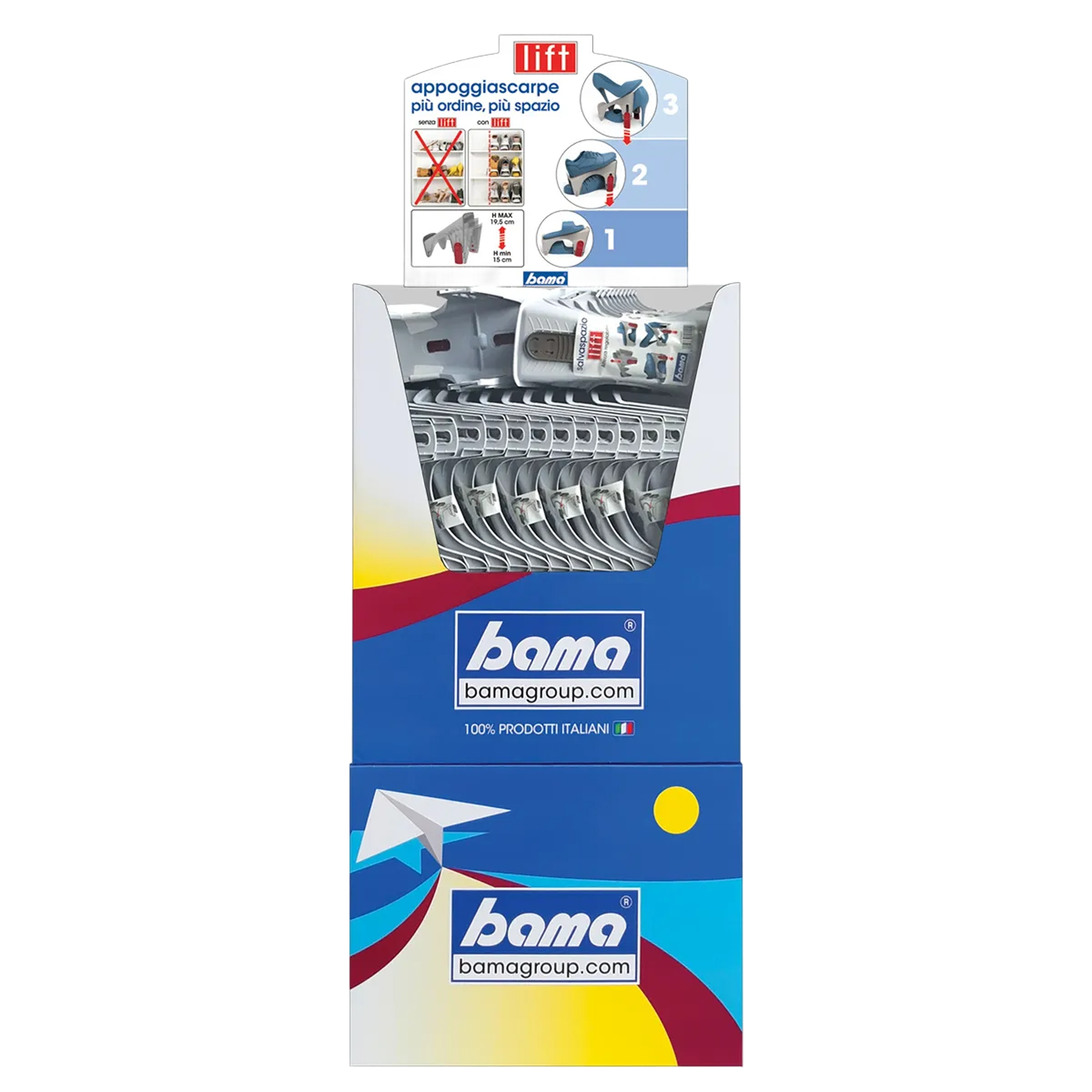 espositore organizer scarpe lift