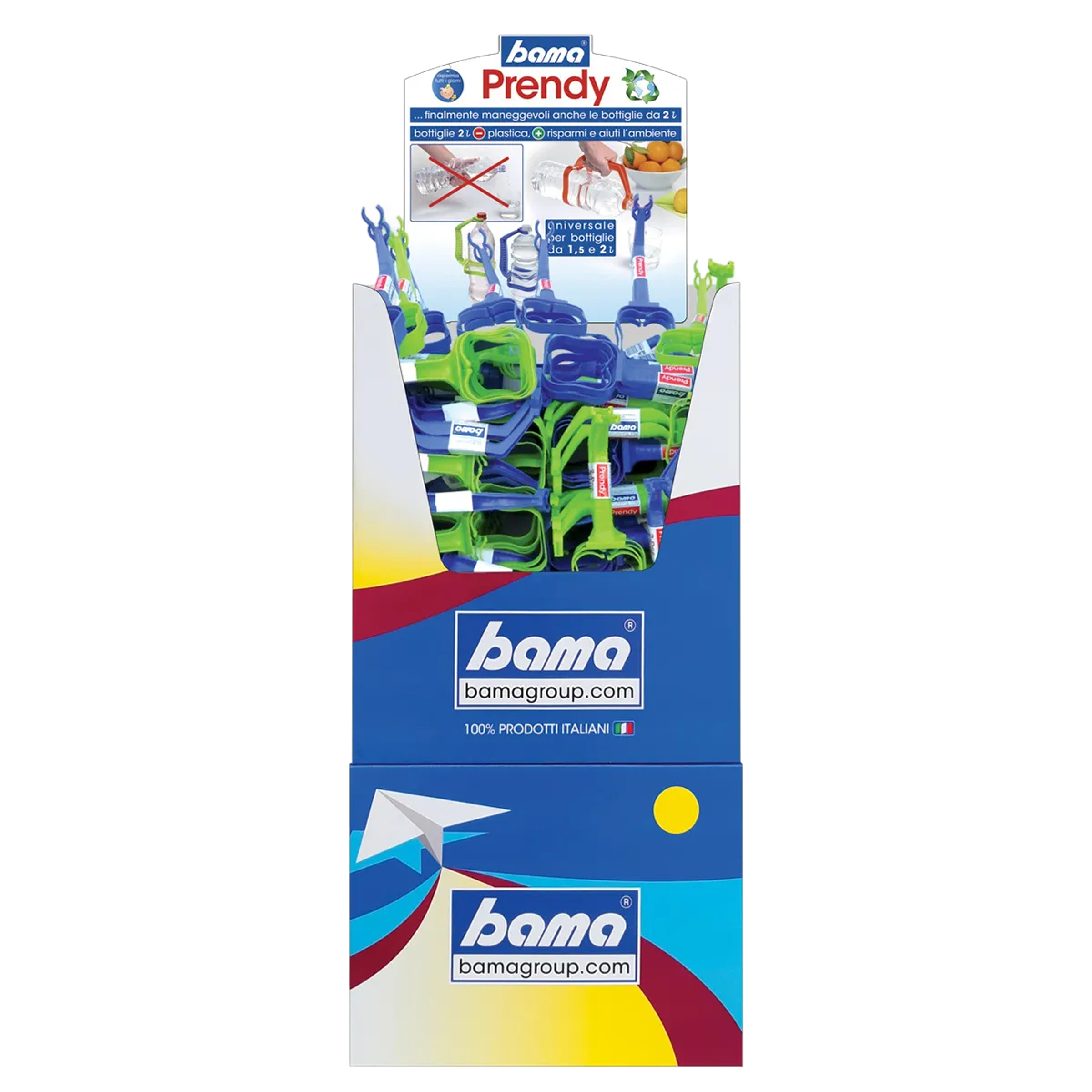 espositore porta bottiglia acqua