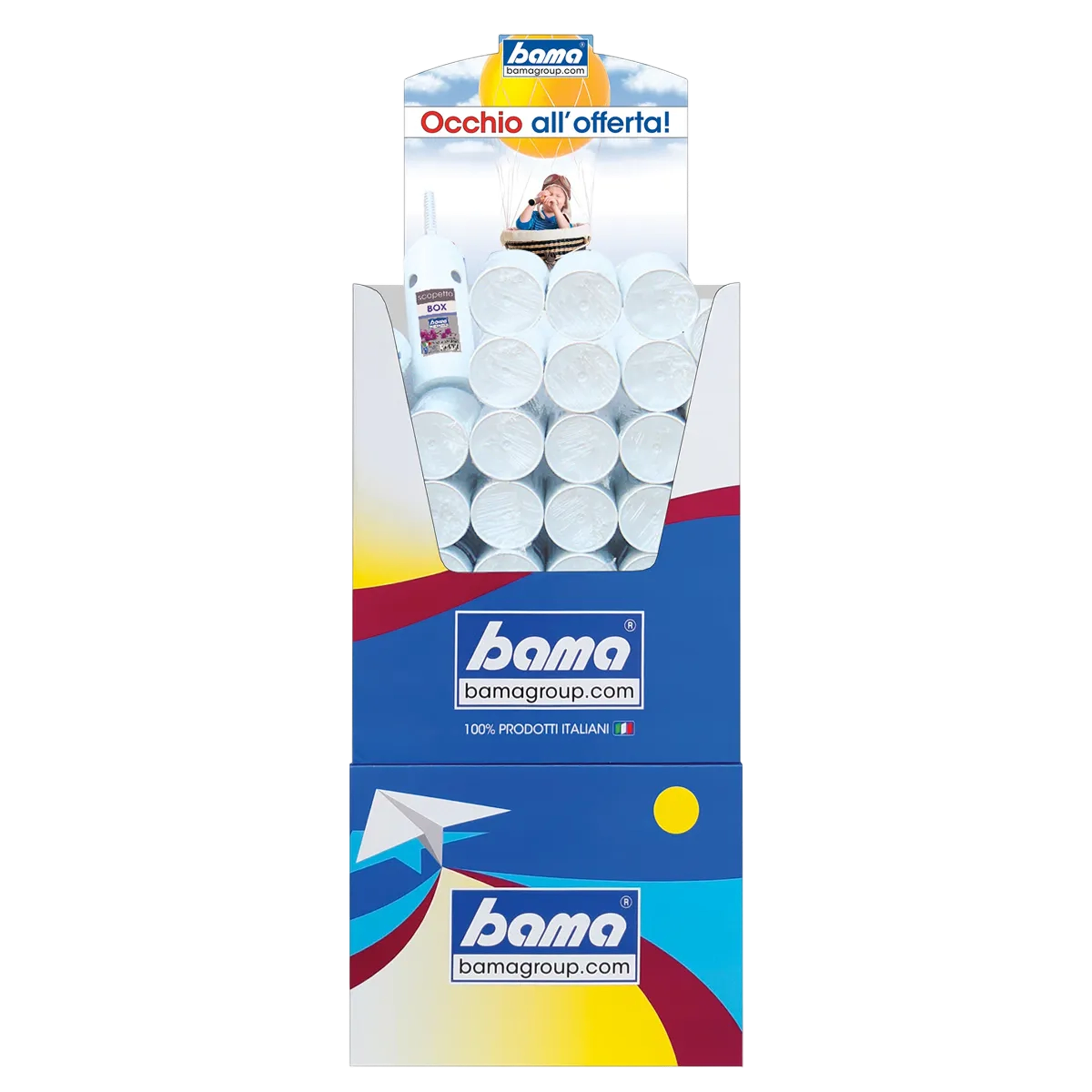 espositore portascopino wc box