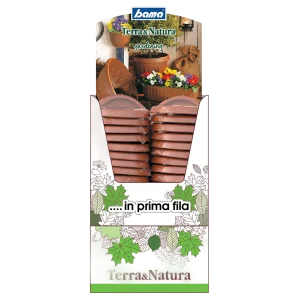 espositore sottovasi rotondi con ruote