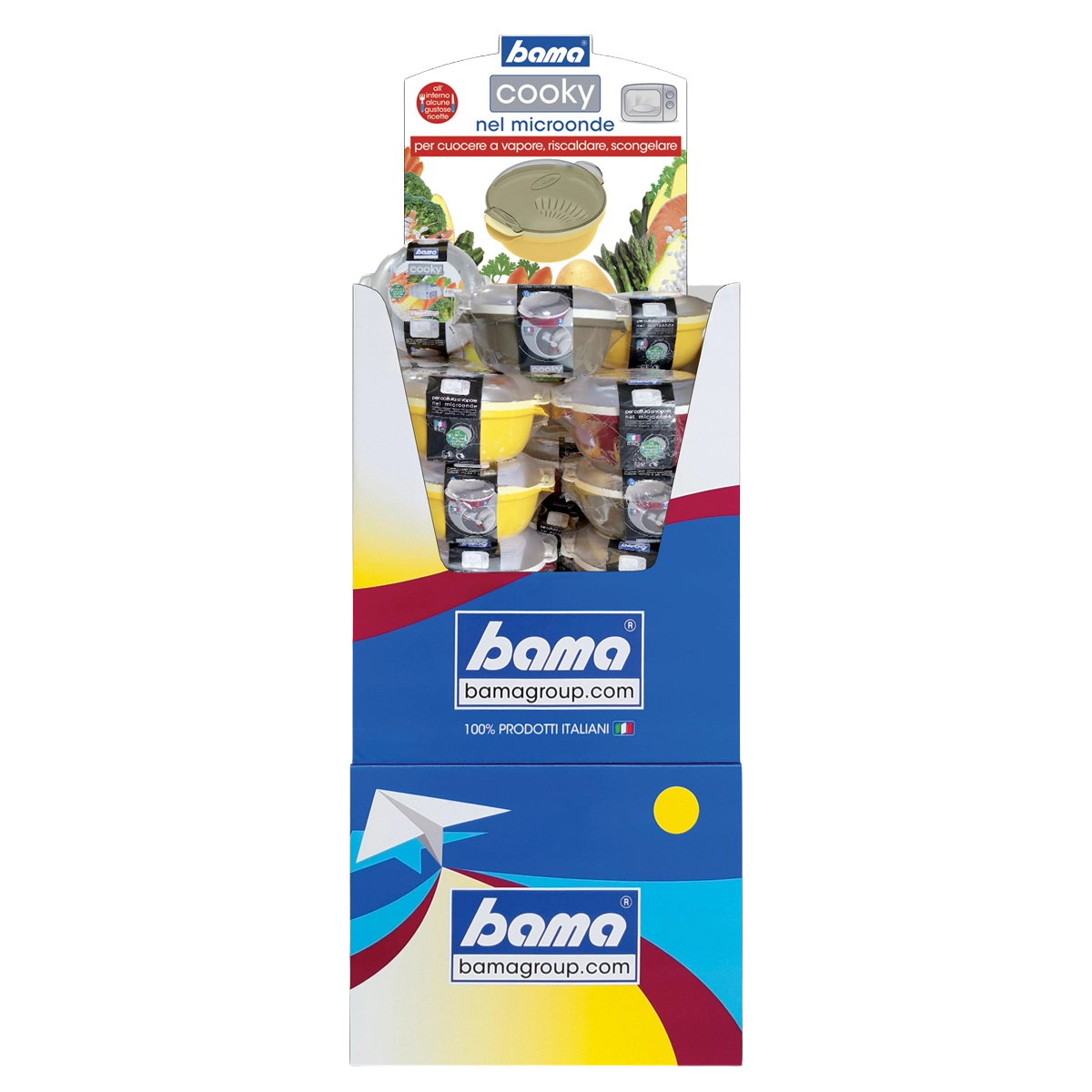 espositore vaporiera microonde cooky