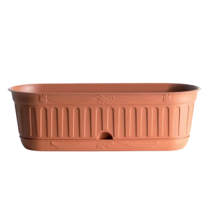fioriera ovale in plastica Etika