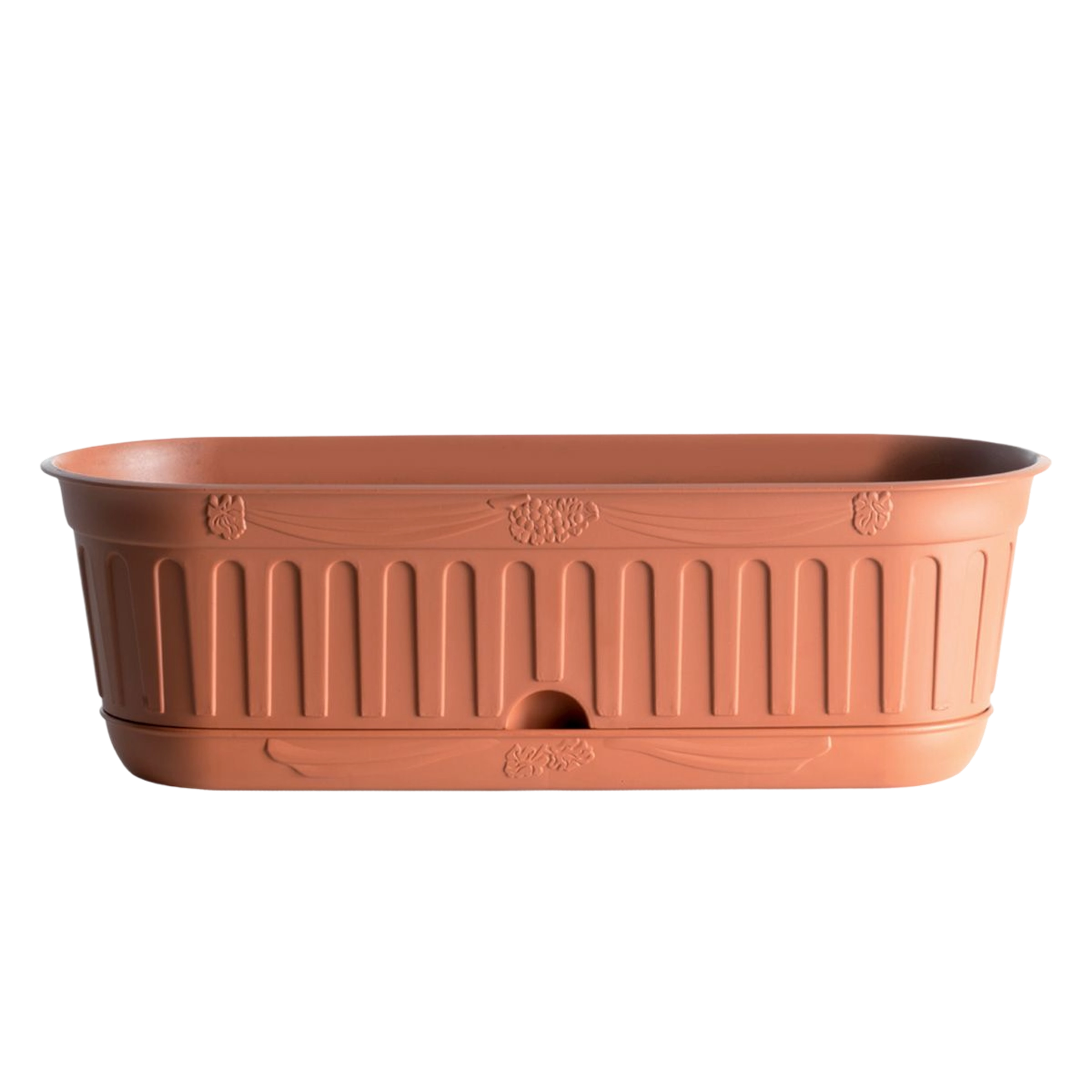 fioriera ovale in plastica Etika