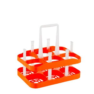 portabottiglie plastica six