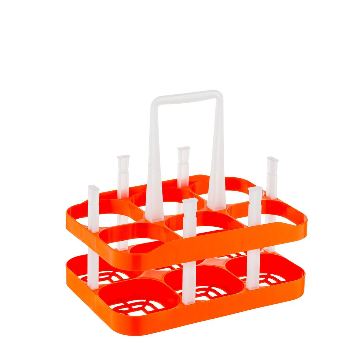 portabottiglie plastica six