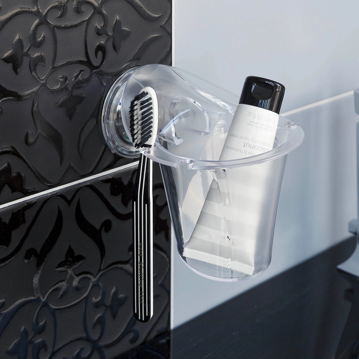 portaspazzolini da muro light collection