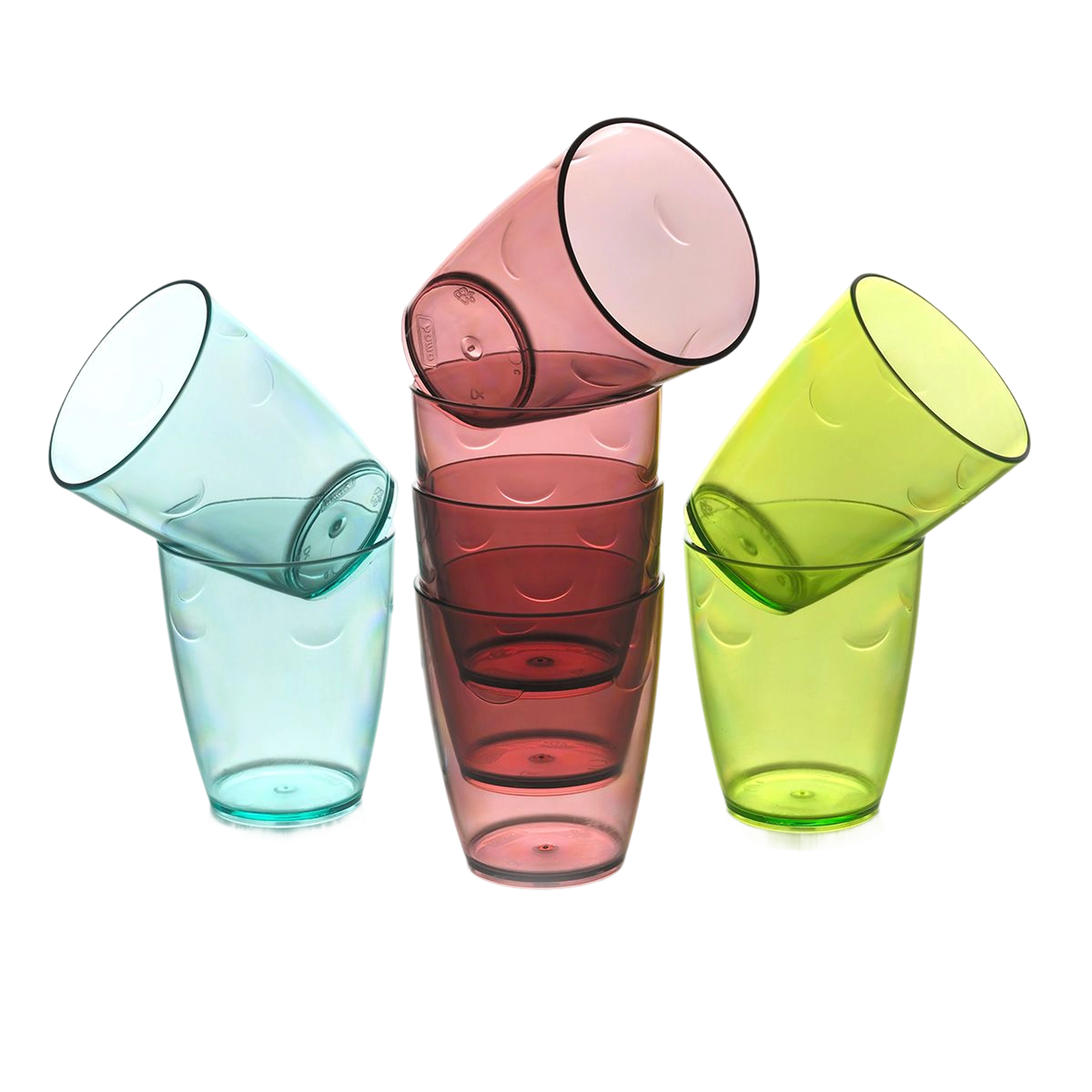 set bicchieri kristal