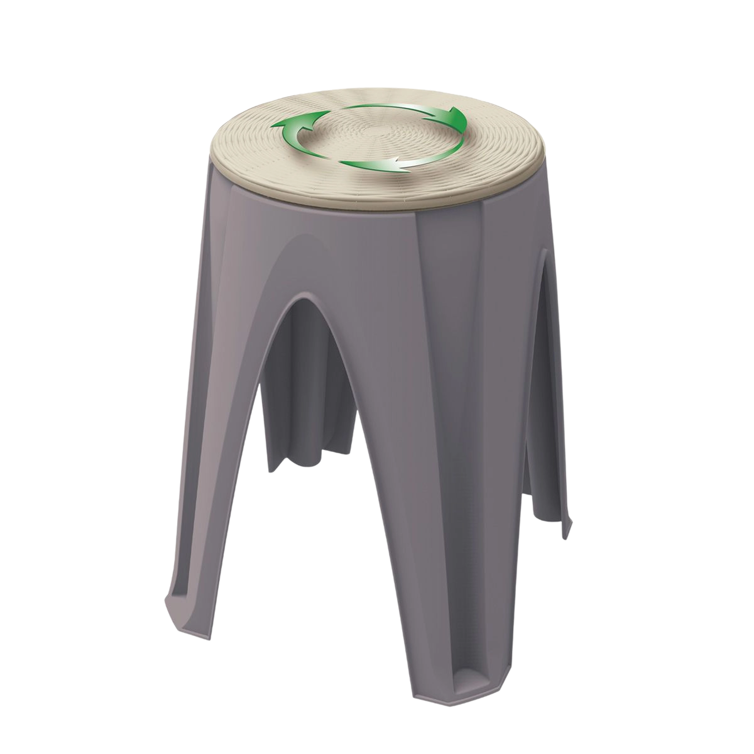 sgabello girevole tondo