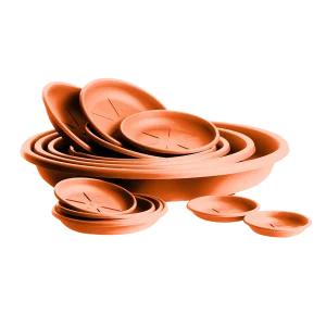 sottovasi rotondi plastica