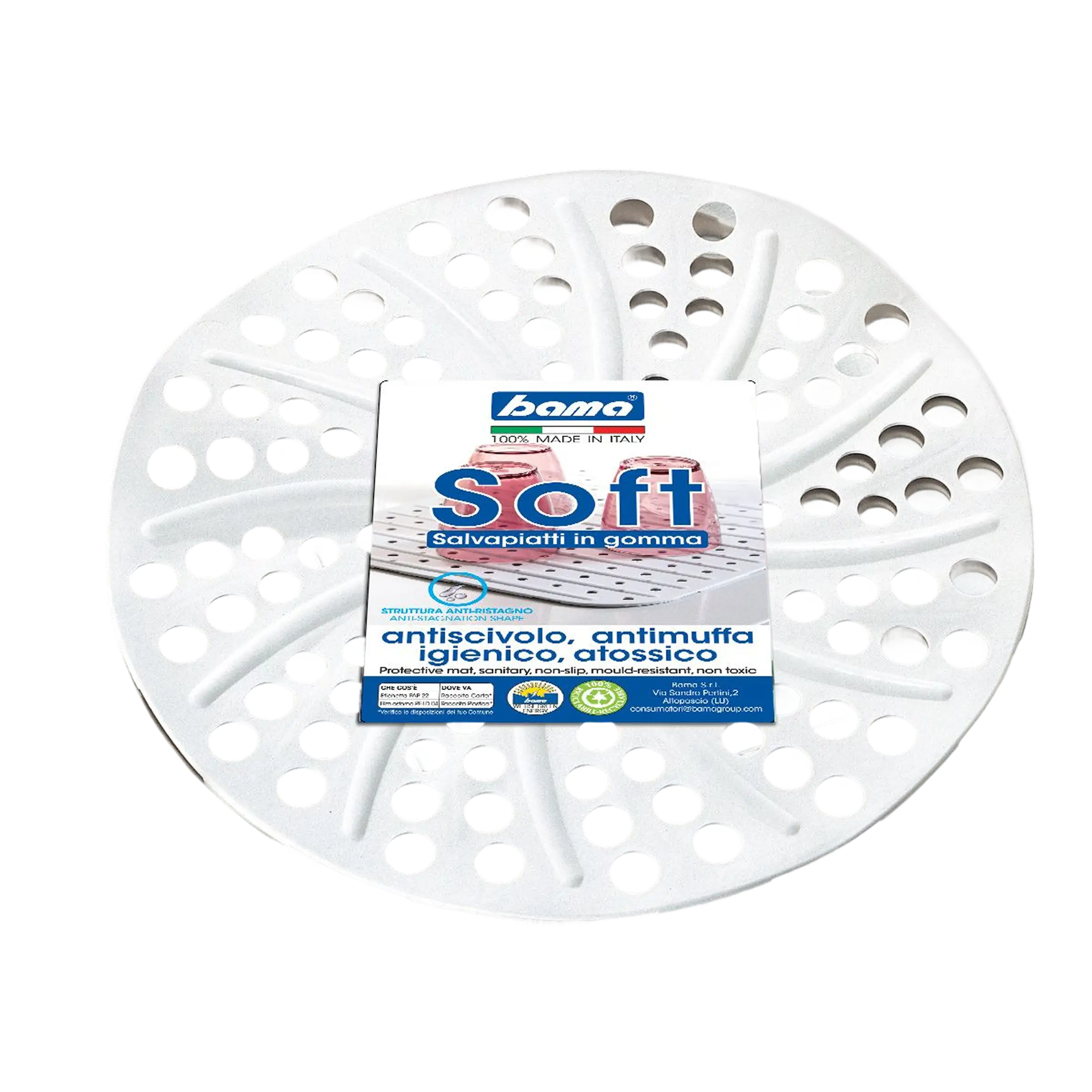 tappetini per lavello cucina tondi soft