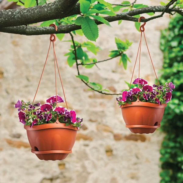 Hanging pots with hooks | Bama