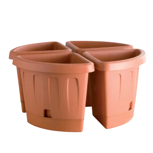 vaso angolare plastica Victoria