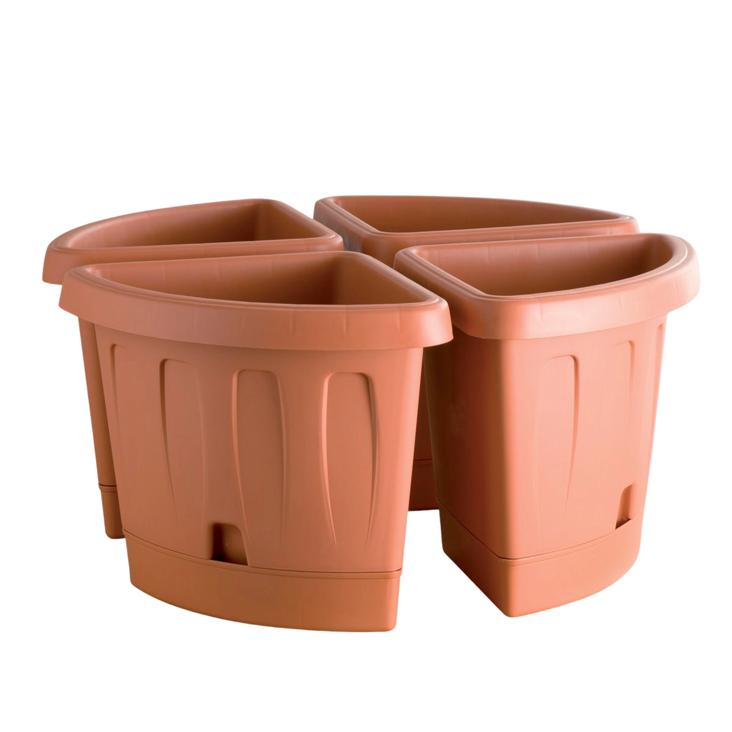 vaso angolare plastica Victoria