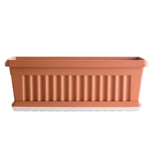 vaso cilindrico in plastica Iris
