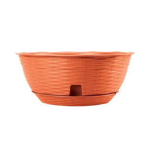 vaso ciotola plastica Paglia